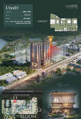 Bán căn hộ Lumiere Hà Nội Seasons Garden Nguyễn Trãi