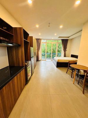 Cho thuê căn hộ Studio ban công Lê Văn Thủ, Ngũ Hành Sơn
