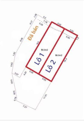 Bán Lô Đất Đg Tô Ký Giáp Q12 DT 5m x 18m Gia 3.5 Tỷ Vị Trí Đẹp