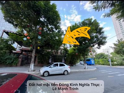 Lô góc 2mt 460m2 đông kinh nghĩa thục - lê mạnh trinh giá 7x tỷ