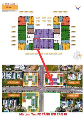 Căn 2pn giá chỉ 2.426tỷ - nam hoà xuân - fours towr