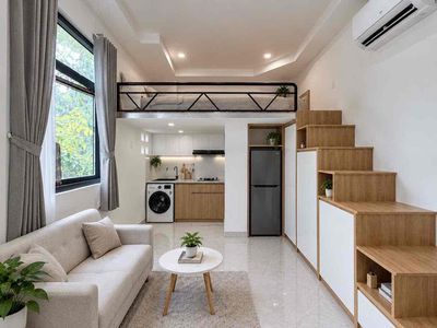Duplex ban công-cửa sổ trời-full nt-35m2 gần tân sơn,phạm văn bạch