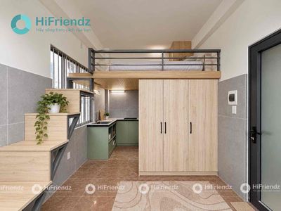 Khai trương căn hộ duplex cửa sổ lớn ngay khu phan xích long