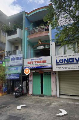 Cho thuê nhà mặt tiền võ văn tần, quận 3 - vỉa hè 5m rộng hiếm