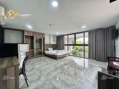 Studio 35m2 Siêu rộng - Full nội thất - Thang máy - Nhà xe rộng