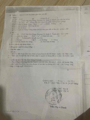 O 9 3 3 3 3 2 2 8 3 Ngang 6m2 dài 5m 1 trệt 1 lầu