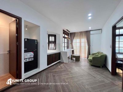 Phòng full nội thất 45m2 gần chợ Bà Chiểu thuận tiện di chuyển Q1