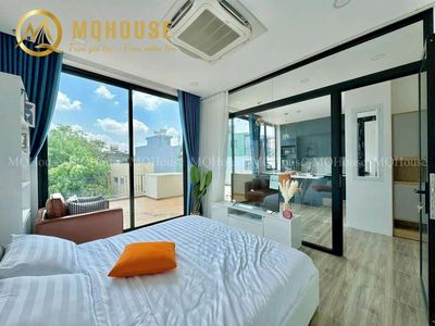 Khai trương 1pn 50m2 ban công • trục đường hoàng văn thụ | hoàng việt