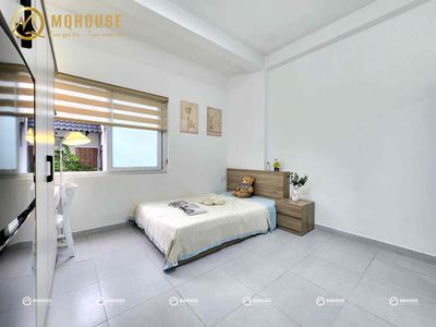 Cho thuê căn hộ full nội thất cửa sổ thoáng khu bàu cát