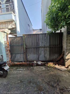 Bán đất 58m2 đường số 8 sát bên Aeon Mall, phường Bình Hưng Hòa.