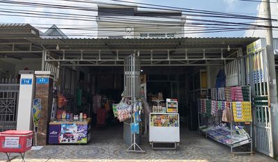 Cần bán nhà đất full thổ 7,5x55, mặt tiền đường liên xã