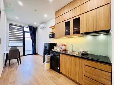 Căn hộ 1pn nguyễn cửu vân -ban công/sân vườn-full nội thất-giặt riêng