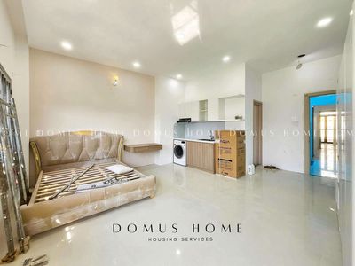 Căn hộ studio cửa sổ trời full nội thất mới xây gần đh kinh tế — ảnh 1