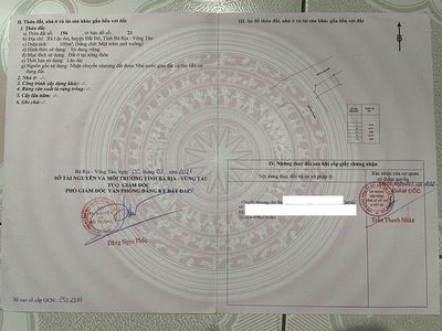 Chính chủ bán lô đất Phước Hội, Long Đất (xã Lộc An, huyện Đất Đỏ cũ)