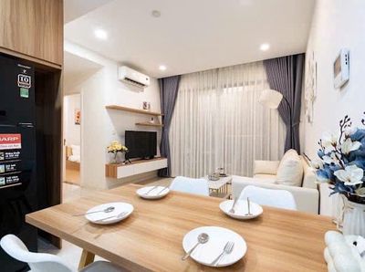 Millennium Bến Vân Đồn cho thuê căn hộ 2PN full nội thất đẹp — ảnh 1