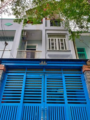 HH 2%. Bán nhà KDC Phú Lợi, đường 8m, Quận 8, 1 trệt 2 lầu, 4x20m, SHR