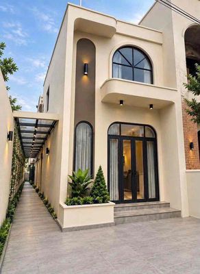 Nhà phong cách trẻ trung - wabi sabi kết hợp hiện đại dt : 98m2 cô