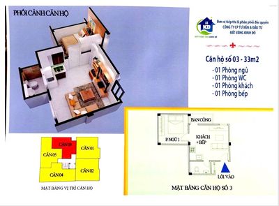 Bán CH mini 1PN 1VS Doãn Kế Thiện, Cầu Giấy – vị trí đẹp, ở ngay