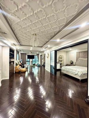 Penthouse 2 tầng phố Trần Vỹ – 240m – 3 ngủ – Full đồ – Ban công rộng