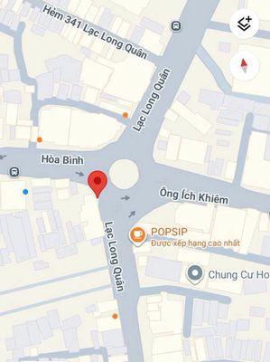 Nhà mặt tiền Lạc Long Quân Q11 - 8.4 Tỷ