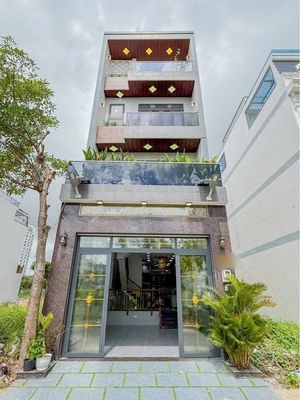 Nhà 4 tầng có thang máy, 85m2, KDC Anh Tuấn, Nhà Bè, hơn 9 tỷ