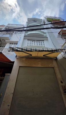Nhà 4 phòng hẻm 5m âu cơ