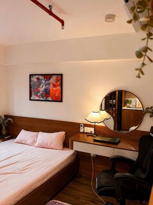 (siêu đẹp và mới) studio 1pn khu nam việt á
