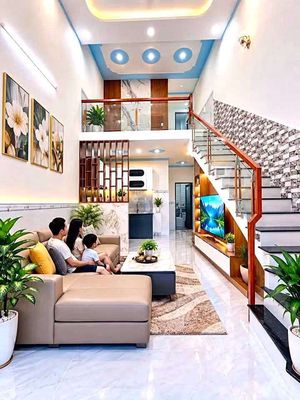 nhà cấp 4 mới xây gần ngã ba ông xã