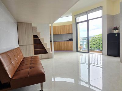 Cho thuê căn hộ gác lửng full nội thất gần ĐH Bách Khoa