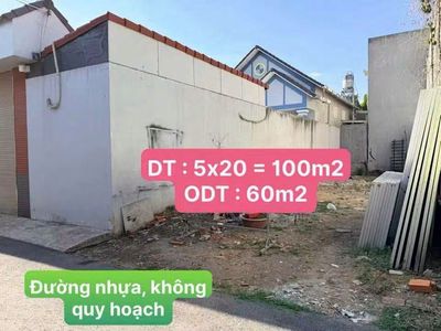 Bán đất đường ô tô gần Chợ Hiệp Thành 1, Thủ Dầu Một, Bình Dương