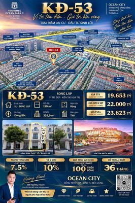 Song Lập 150m² Kinh Đô Ánh Sáng - Ocean City