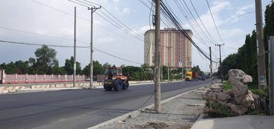 Bán kho 1326m2 mặt tiền đường xe cont An Phú