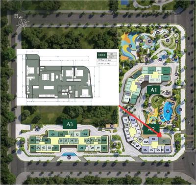Bán căn hộ Lumiere Evergreen Smart City, 112m2, 11.8 tỷ