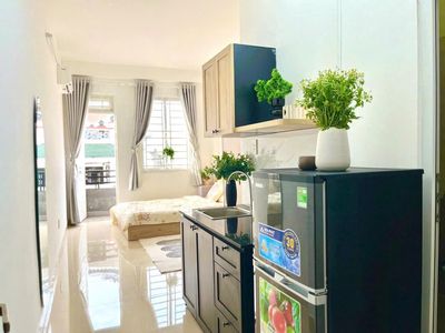 Chính chủ studio ban công ngay emart phan văn trị, đh iuh, văn lang — ảnh 1