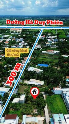 Chỉ có 4,5 tỷ cho lô đất 2 mặt tiền tại Xã Bình Mỹ