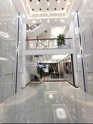 Trệt 3 lầu 4,5*13; 4pn full nội thất mới xây mới keng