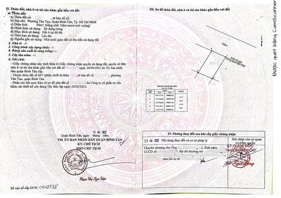 Đất bình tân 50m2 - anh trung chính chủ - sát chợ mỹ nga