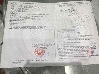 bán nhà Q 12 hẻm 1 sẹc hẻm xe hơi P. Thạnh Lộc
