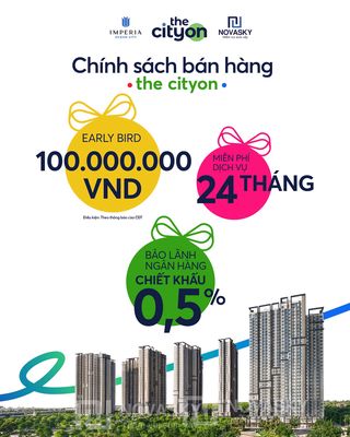 The cityon ocean park 3 – quà tặng lên tới 100tr, giá quanh 3 tỷ