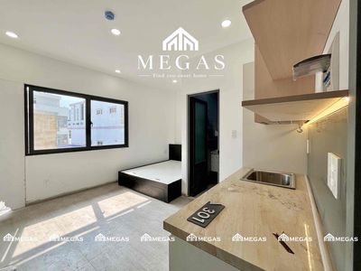 Khai trương - studio nội thất cao cấp siêu xinh - có ban công/cửa sổ