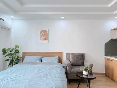 Căn hộ Studio Ban công full nội thất đẹp, thoáng mát 7tr8