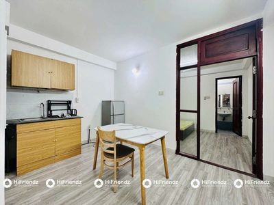 Cho thuê căn hộ 1 phòng ngủ , tách bếp, full nội thất, gần mai chí thọ