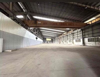 Kho xưởng mới(1890m2)có cẩu trục 25t,kcn tân tạo