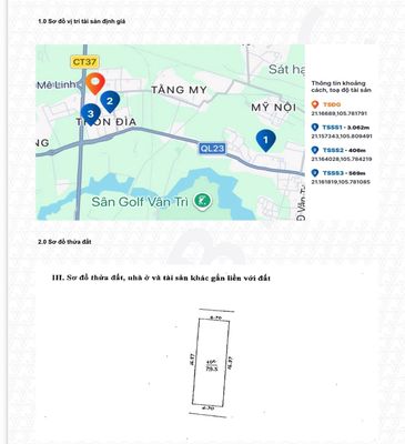 Bán nhà đất 4.5 tỷ tại Đông Anh, Mê Linh, Sóc Sơn