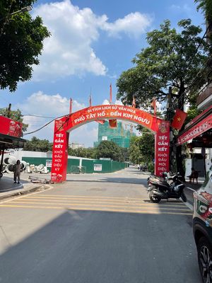 Nguyên căn Đặng Thai Mai Tây Hồ TM Ôtô view hồ 63mx6Tx4N 23 Triệu