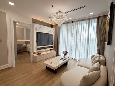 Căn hộ 1 phòng ngủ Vinhomes Central Park sang xịn mịn