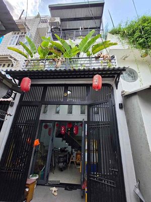 Nhà Lầu 3 Tầng Sát Mặt Tiền Dương Bá Trạc P1 Q8