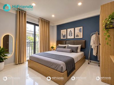 2 phòng ngủ rộng 65m2 tòa nhà thang máy + máy giặt riêng siu đẹp nha
