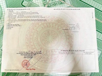 Bán đất Định Hòa, Thủ Dầu Một, Bình Dương