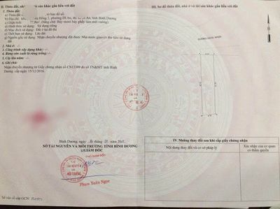 Bán đất mặt tiền kinh doanh GS 18, Dĩ An, Bình Dương